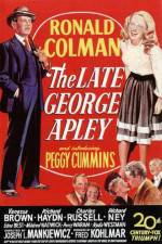 Watch The Late George Apley Myflixer
