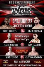 Watch Nick Diaz presents WAR MMA 1 Myflixer