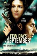 Watch Quelques jours en septembre Myflixer
