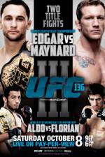 Watch UFC 136 Edgar vs Maynard III Myflixer