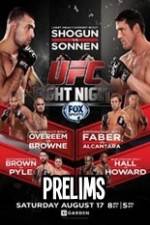 Watch UFC Fight Night 26 Preliminary Fights Myflixer