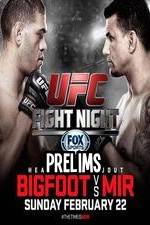 Watch UFC Fight Night 61 Bigfoot vs Mir Prelims Myflixer