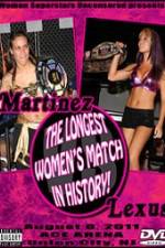 Watch Martinez vs Lexus Longest Match in History Myflixer