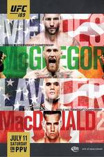 Watch UFC 189 Mendes vs. McGregor Myflixer