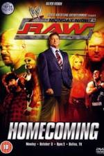 Watch WWE Raw Homecoming Myflixer