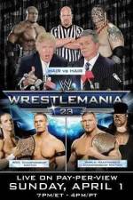 Watch WrestleMania 23 Myflixer