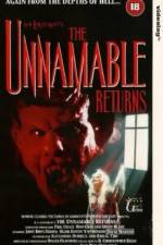 Watch The Unnamable II: The Statement of Randolph Carter Myflixer