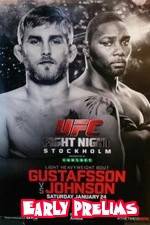 Watch UFC on Fox 14 Gustafsson vs Johnson Early Prelims Myflixer