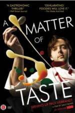 Watch A Matter of Taste: Serving Up Paul Liebrandt Myflixer