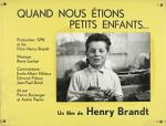 Watch Quand nous �tions petits enfants Myflixer