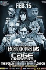 Watch Cage Warriors 64 Facebook Preliminary Fights Myflixer