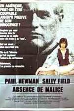 Watch Absence of Malice Myflixer