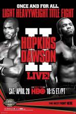 Watch Boxing Light Heavyweight Hopkins vs Dawson II Myflixer