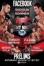 Watch UFC Fight Night 26 Facebook Prelims Myflixer