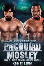 Watch WBO Boxing Manny Pacquiao vs Shane Mosley Myflixer
