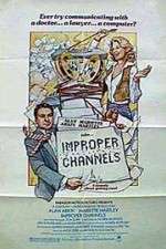 Watch Improper Channels Myflixer