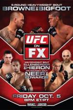 Watch UFC on FX 5 Browne Vs Bigfoot Myflixer