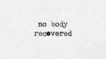 Watch No Body Recovered (TV Special 2021) Myflixer