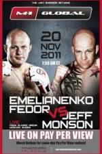 Watch M-1 Global Fedor vs Monson Myflixer